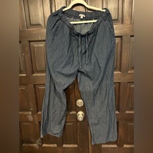 Woman Within size 20 drawstring jeans!